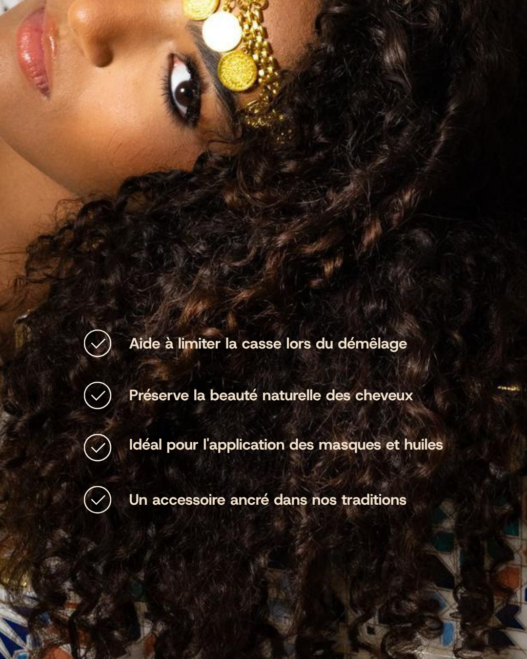 Peigne en bois de santal